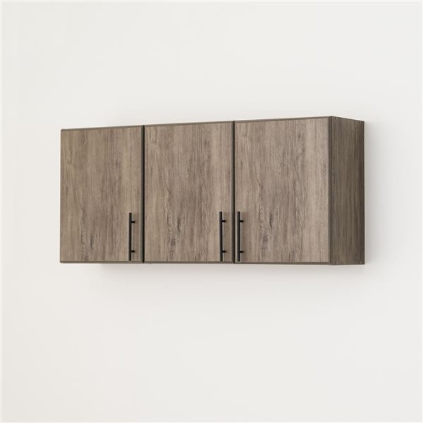 Armoire murale gris foncé en bois composite Élite 54 po de Prepac