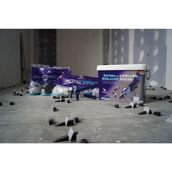 Peygran Super Kit 400 Clips and 200 Wedges with Pliers - 2-mm (1/16-in)