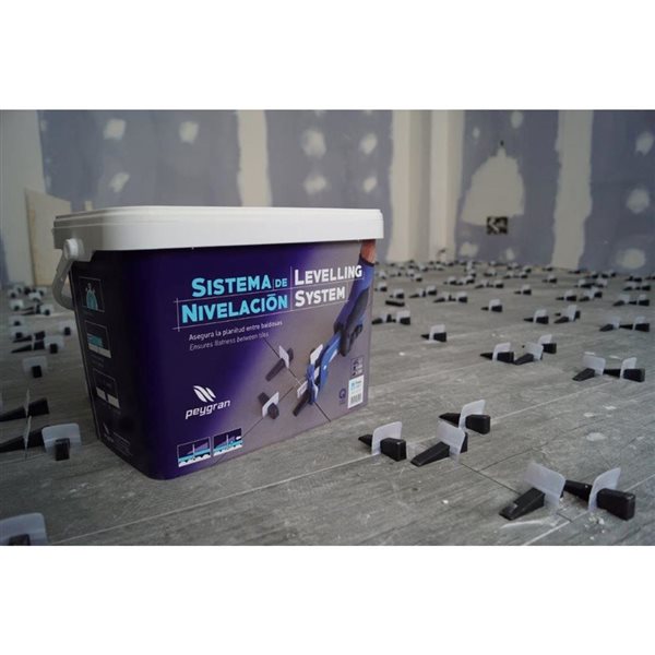 Peygran Super Kit 400 Clips and 200 Wedges with Pliers - 2-mm (1/16-in)