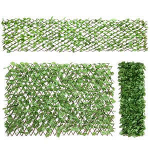 Costway Expandable Artificial Ivy Privacy Screens - 3-Piece