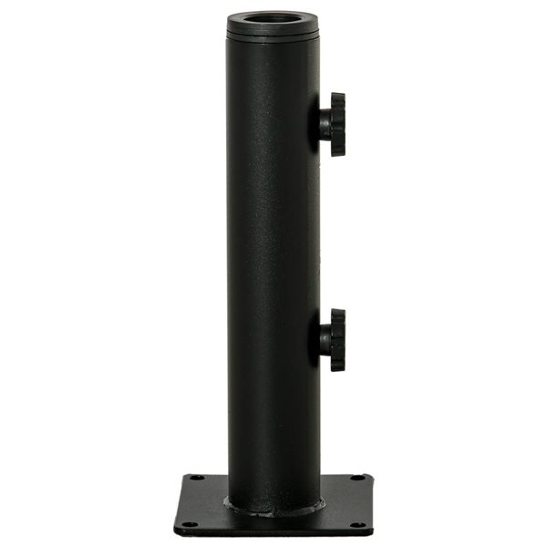 Outsunny Outdoor Umbrella Base Stand - Black