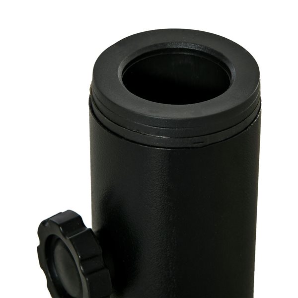Outsunny Outdoor Umbrella Base Stand - Black