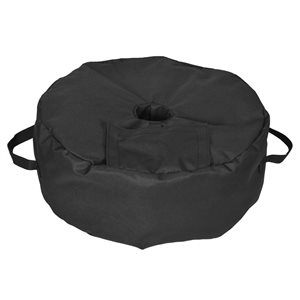 Outsunny 19" Patio Umbrella Base Anchor Weights Bag Weather Resistant Black