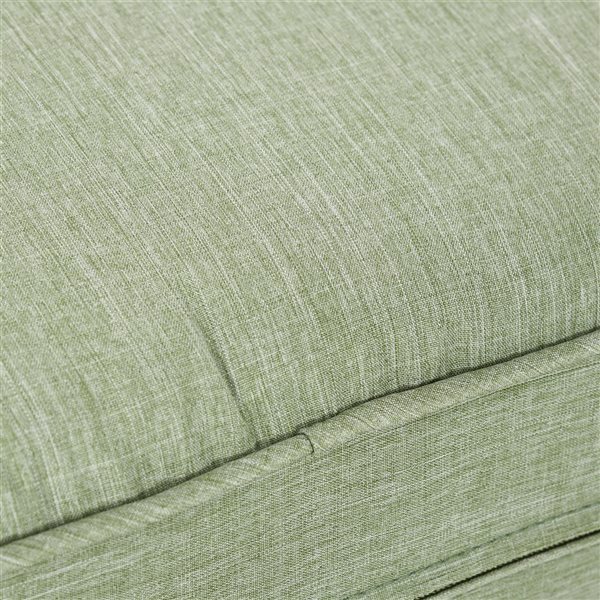 Outsunny Outdoor Deep Seat Replacement Cushion Set 1-piece Green