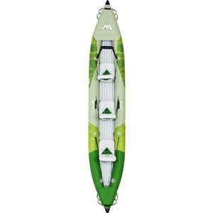 Kayak gonflable polyvalent Betta-412 à 3 places par Aqua Marina, vert