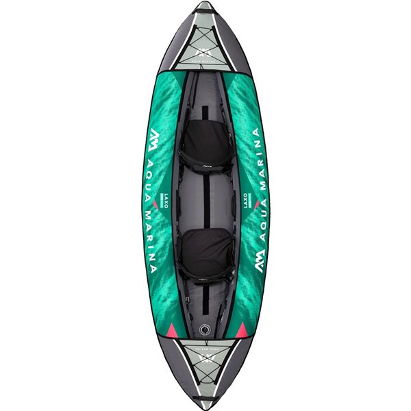 Kayak gonflable polyvalent Laxo-320 à 2 places par Aqua Marina, multicolore