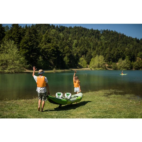 Aqua Marina Betta-412 Green 2-Person Versatile Inflatable Kayak