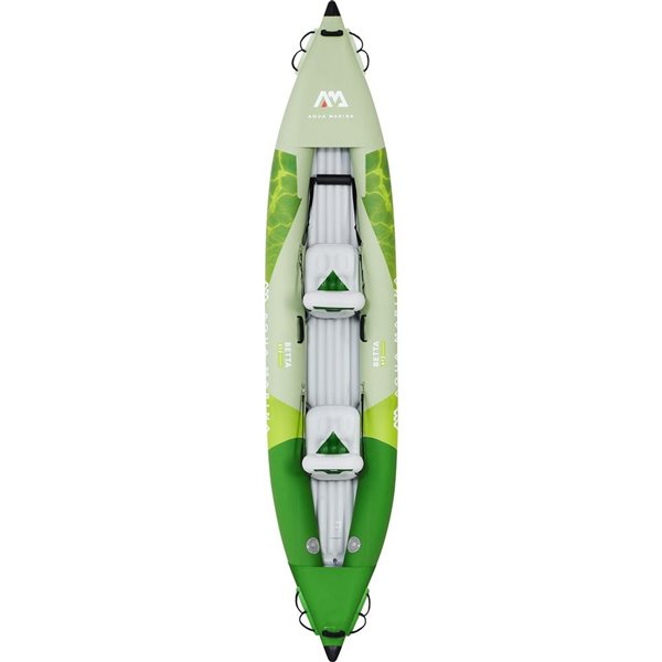 Image of Aqua Marina | Betta-412 Green 2-Person Versatile Inflatable Kayak | Rona
