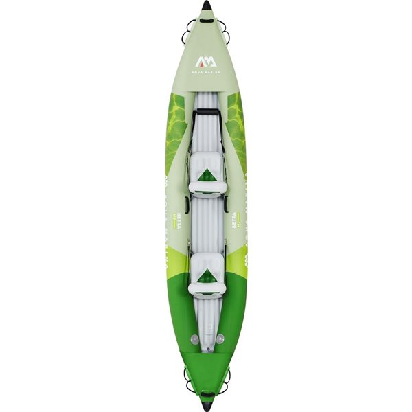 Kayak gonflable polyvalent Betta-412 à 2 places par Aqua Marina, vert