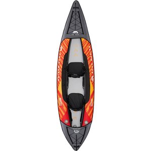 Kayak gonflable polyvalent Memba-390 à 2 places par Aqua Marina, multicolore