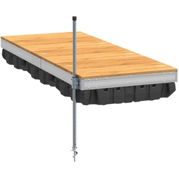 Port Side Aluminum Floating Dock 4-ft x 10-ft