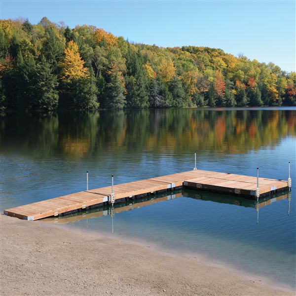 Port Side Floating Dock 4ft x 10ft RONA