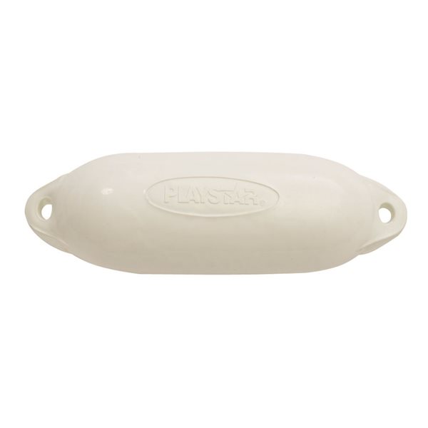 Port Side Boat Fender 6-in x 17-in  White