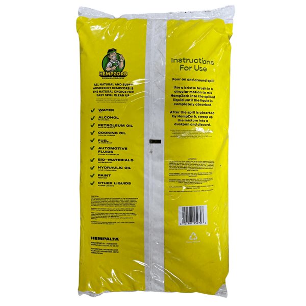 HEMPALTA HempZorb Natural Spill Absorber 7.6-L