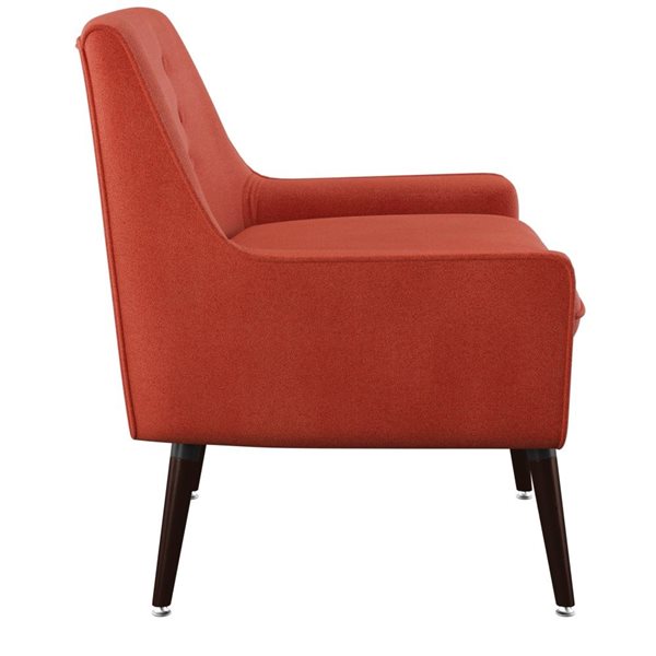 Linon Home Decor Truxton Modern Pimento Accent Chair