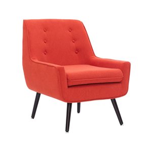 Linon Home Decor Truxton Modern Pimento Accent Chair