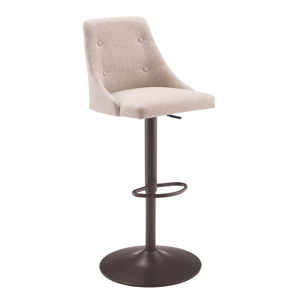 de bar Taylor hauteur d'assise 83 cm piètement métal noir | 323120 | Commander maintenant
