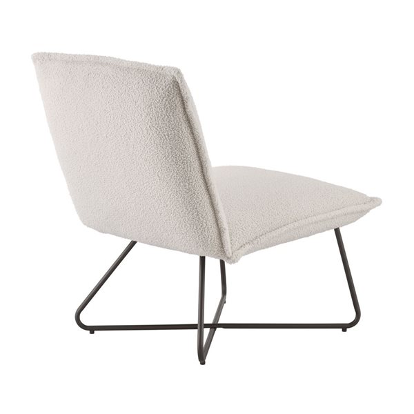 Linon Home Decor Kaylon Midcentury Natural Accent Chair