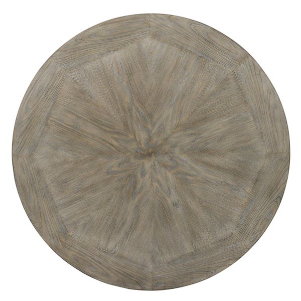 Linon Home Decor 36-in Frandon Pewter Grey Round Pub Table