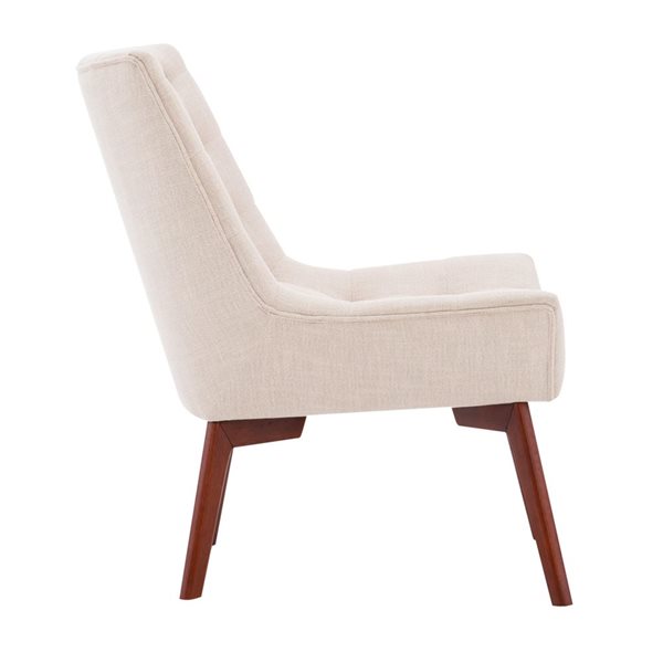 Linon Home Decor Brennan White Faux Leather Adjustable Height Swivel Bar Stool