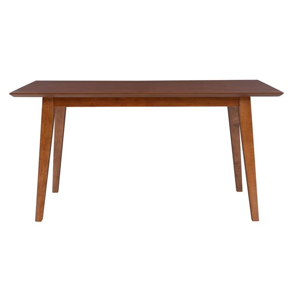 Table à manger rectangulaire Cecina 36 x 60 po par Linon Home Decor, brun