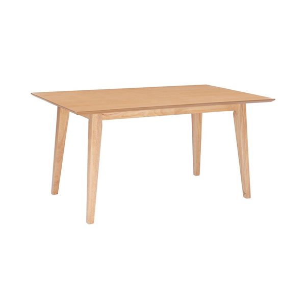 Table à manger rectangulaire Cecina 36 x 60 po par Linon Home Decor, naturel