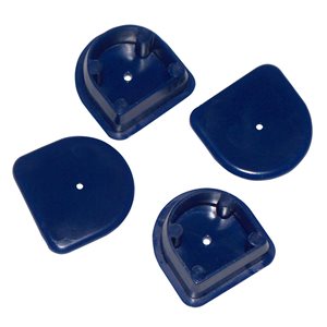 Dock Edge 2-Piece Marine Blue Small End Plug