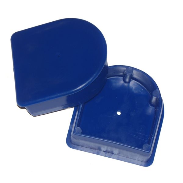 Dock Edge 2-Piece Marine Blue Large End Plug