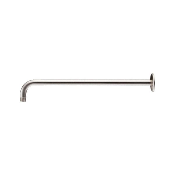 CraftX 17-in Brushed Nickel Right Angle Shower Arm and Flange