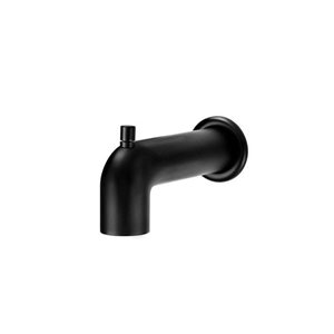 Bec de baignoire avec déviateur CraftX noir mat 6 1/3 po