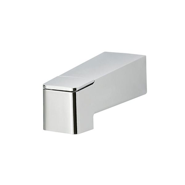 Bec de baignoire CraftX en chrome poli 6 6/16 po avec déviateur