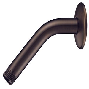 Bras de douche et bride CraftX 6 po en bronze huilé