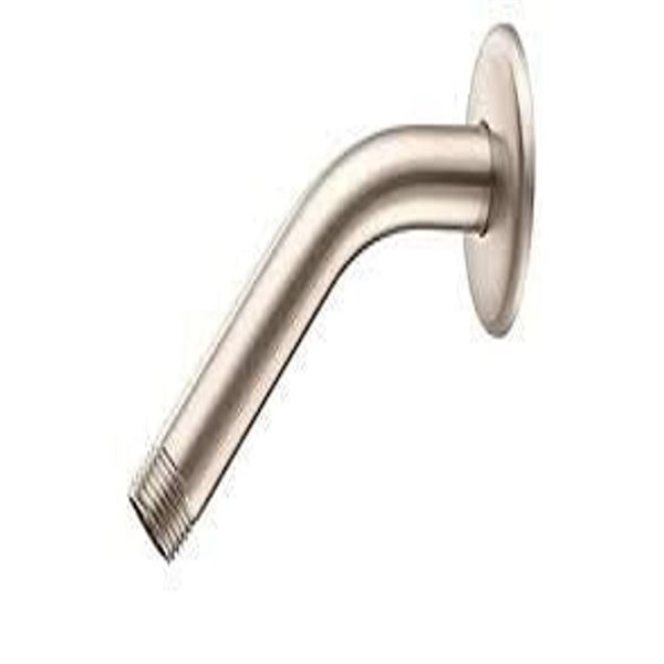 Bras de douche et bride CraftX 6 po en nickel brossé