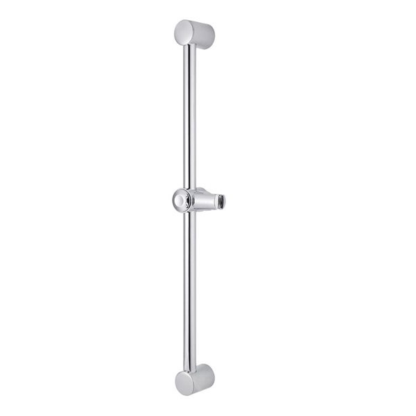 Rail coulissant mural pour douche CraftX 28 3/16 po en chrome poli