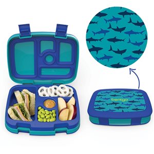 Bentgo Kids Multisize Plastic Food Storage Container - Shark