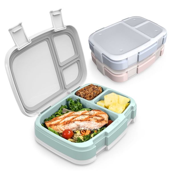 Bentgo Fresh 3-Meal Multisize Plastic Food Storage Container CA