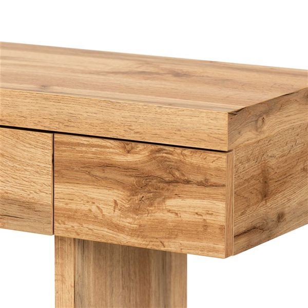 Baxton Studio Otis Oak Brown Modern Console Table