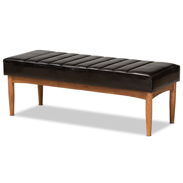 Baxton studio deals dining bench