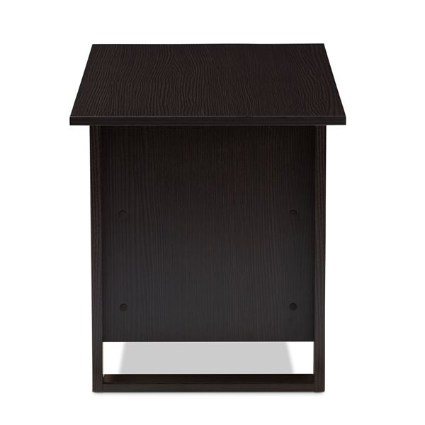 Baxton Studio Nerissa Wenge Brown Wood Coffee Table