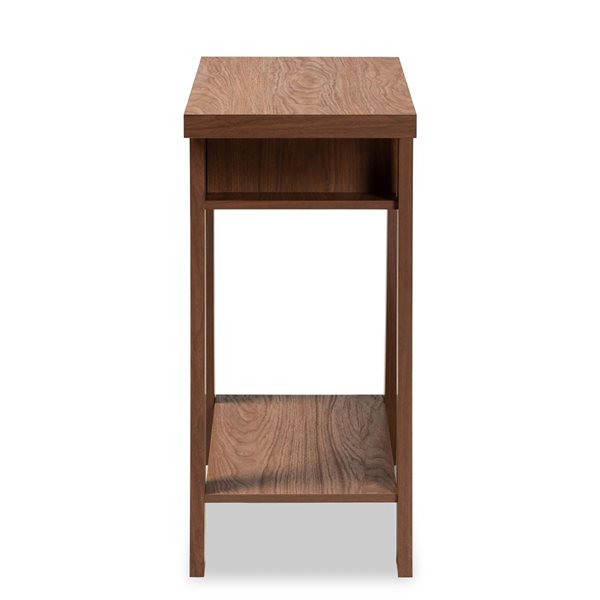 Baxton Studio Herman Walnut Brown Modern Console Table