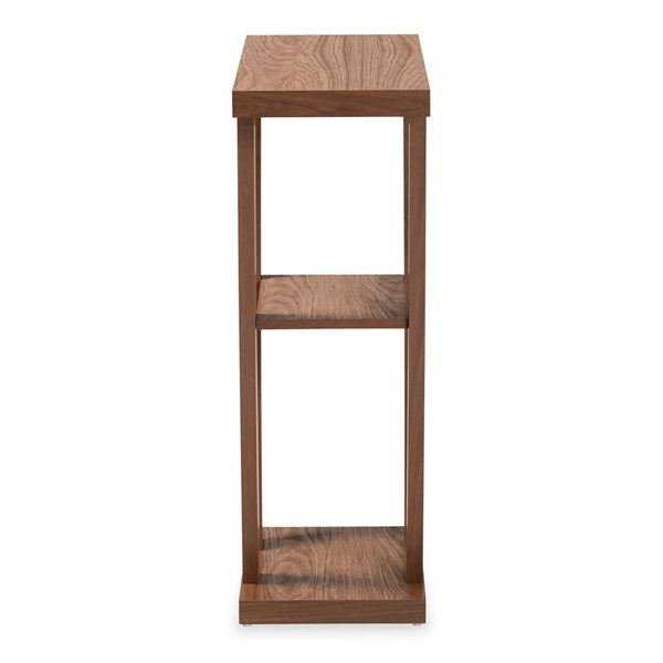 Baxton Studio Boone Walnut Brown Modern Console Table