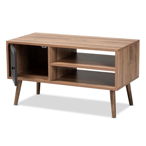 Baxton Studio Yuna Natural Brown Wood Coffee Table