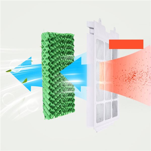 Costway Evaporative Portable Air Cooler Fan & Humidifier with Remote Control