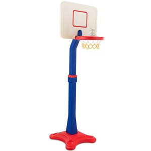 Costway Indoor Outdoor 65 to 85-in Adjustable Basketball Hoop Stand for kids