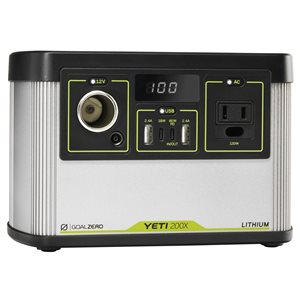 Goal Zero Yeti 200-Watt Hour Portable Solar Generator