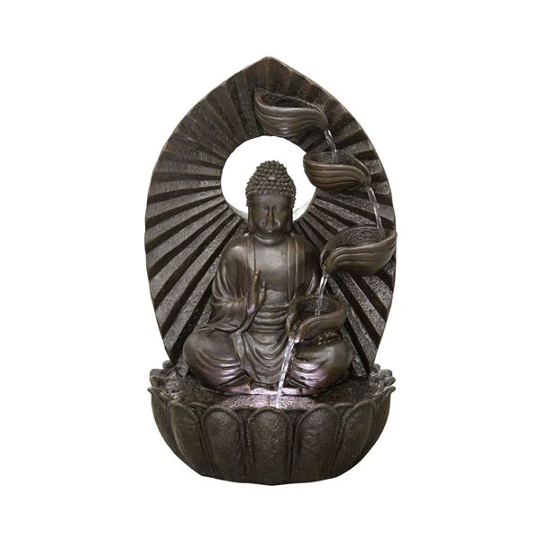 HI-LINE GIFT LTD. Hi-Line Gift Stacking Bowls Buddha Fountain with ...