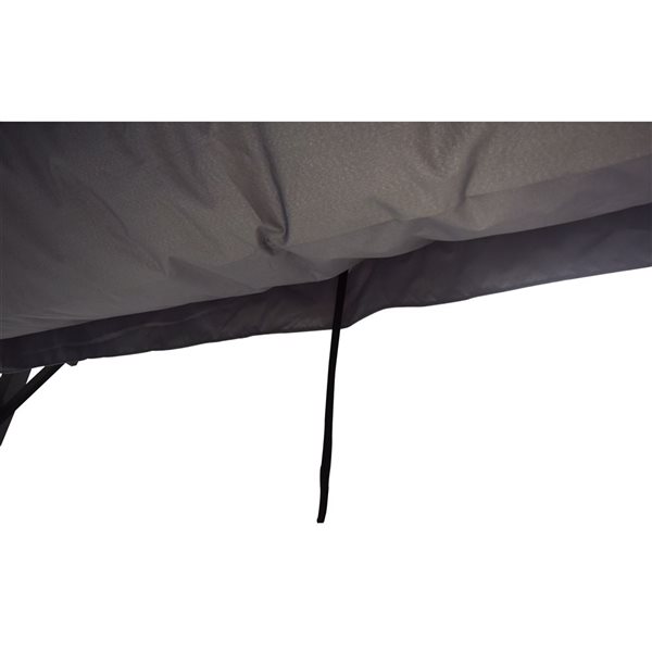 F. Corriveau International San Luis 10 x 12-ft Grey Pergola Canopy