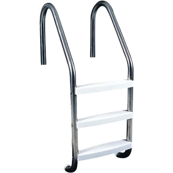 Northlight 52 x 24.5-in 3-Step In-Ground Swimming Pool Deck Ladder