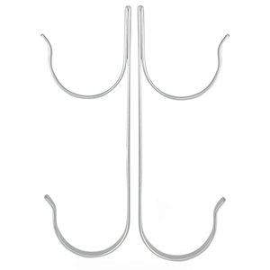 Pool Central 8.5-in Silver Accessories Hangers for Pool and Spa - Set of 2