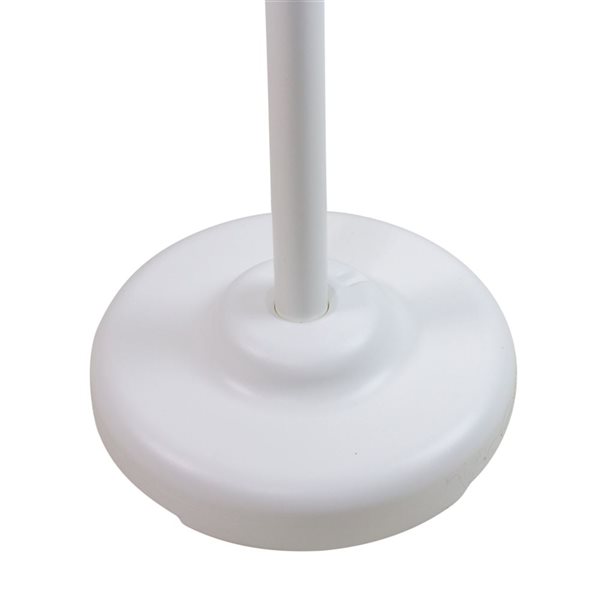 Swim Central 51-in White Poolside Towel Rack